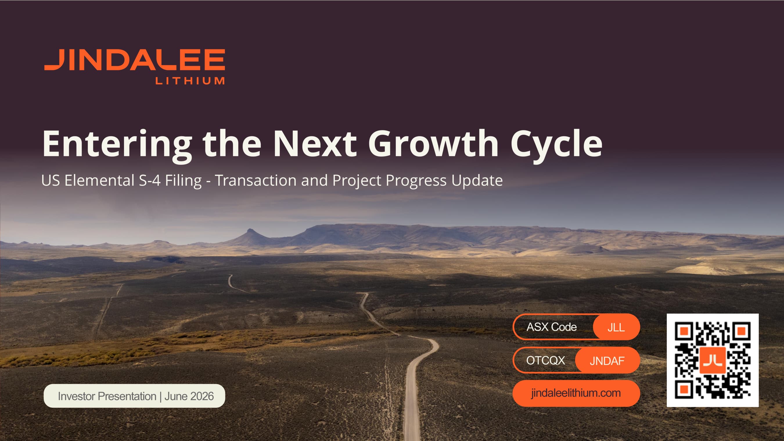 Investor Webinar Presentation